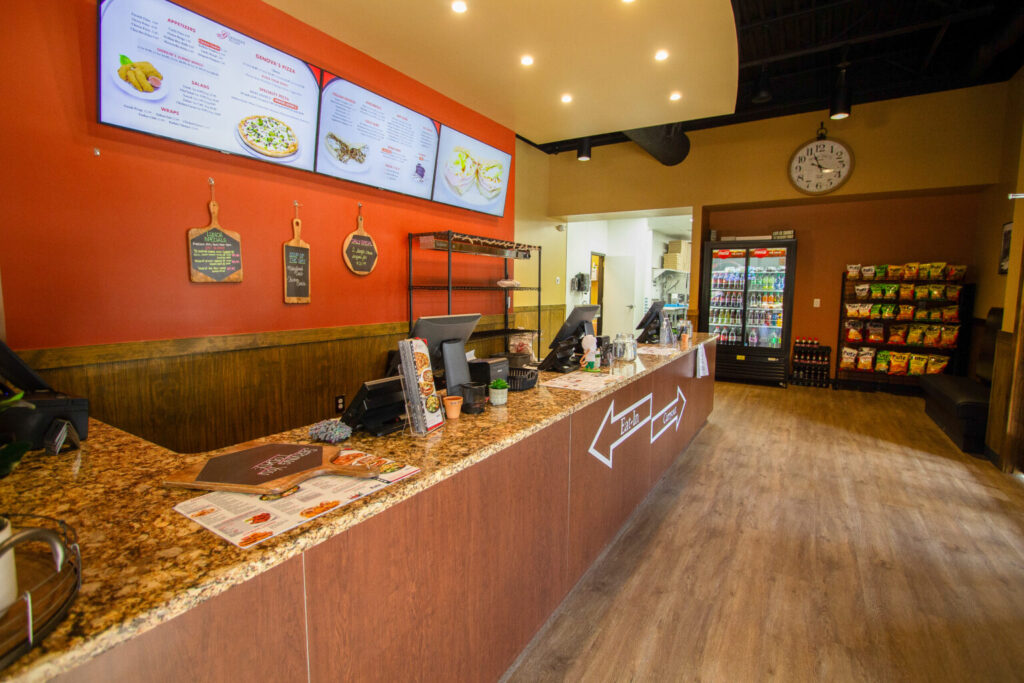 Genova's To Go service counter